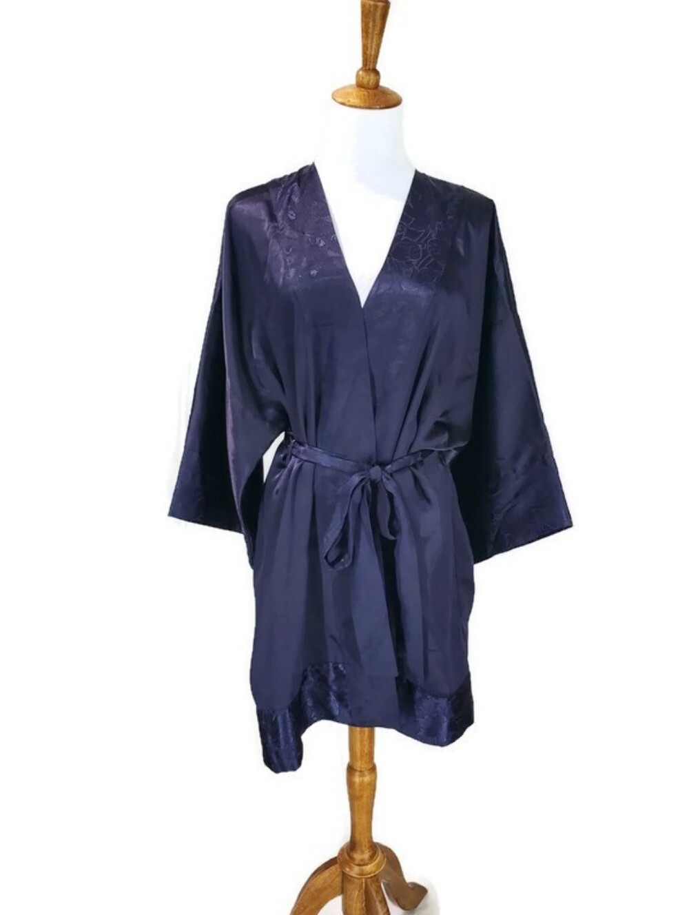 Vintage Victoria Secret's  Robe Sexy Lingerie Lightweight Flowy Floral Kimono